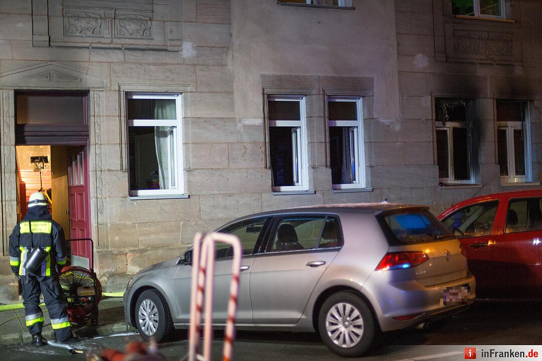 Frau stirbt bei Wohnungsbrand in Nürnberg