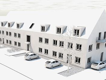 So könnte das Mehrfamilienhaus aussehen, das in Weisendorf entstehen soll.      Computeranimation: SSP Architekten