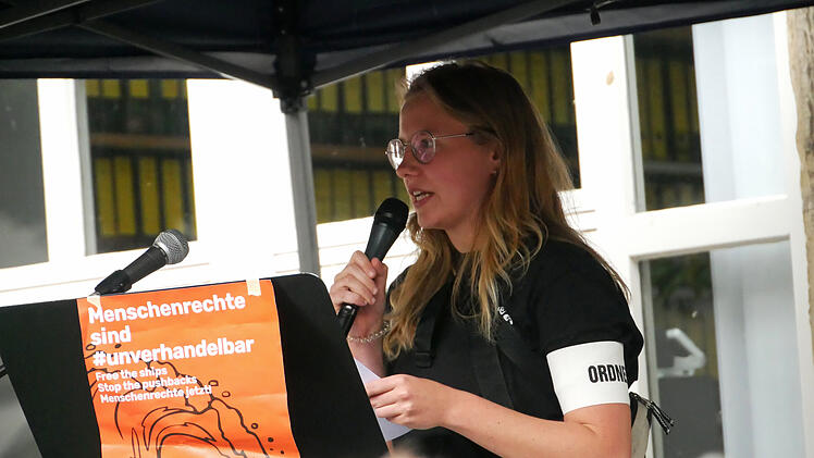 Bamberg: Demo f&uuml;r Seenotrettung am 07.08.2021