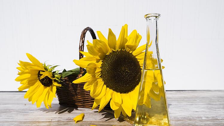Sonnenblumenöl hat einen besonders hohen Vitamin E-Gehalt.