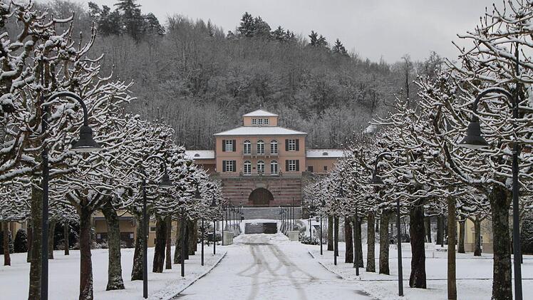 Winter im Staatsbad Bad Brückenau (Januar 2015)Foto: Ulrike Müller