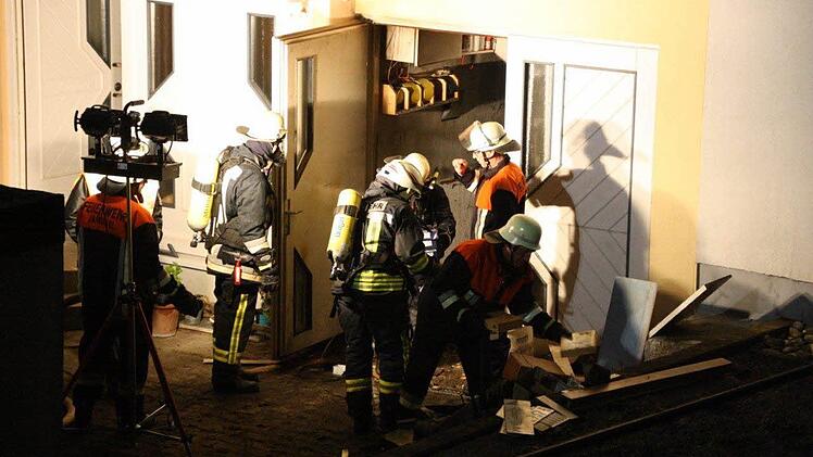 Brand in Wirmsthal, Donnerstag, 9. April 2015