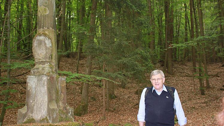 Günter Lipp am Theresienstein