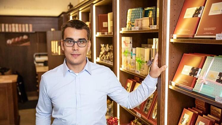 Peter-Alexander Pelz in seinem Grafendobracher Werksverkauf Foto: privat