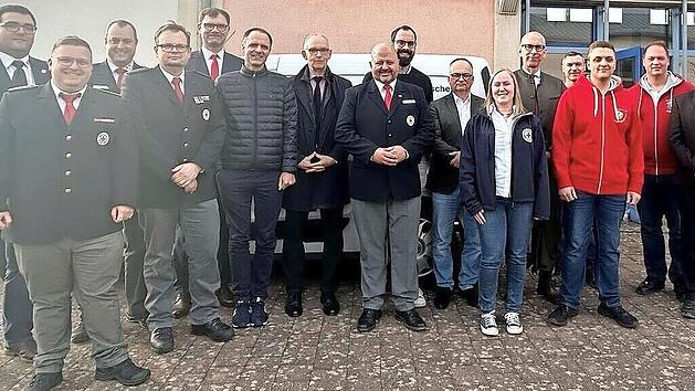 Das neu gewählte Vorstandsteam des BRK Kreisverbands Bamberg – in der Mitte Kreisvorsitzender Holger Dremel.