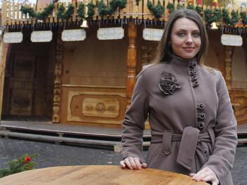 Ecaterina Valuta aus der Republik Moldau weilt noch bis zum 26. Dezember in Forchheim.  Fotos: Maximilian Glas