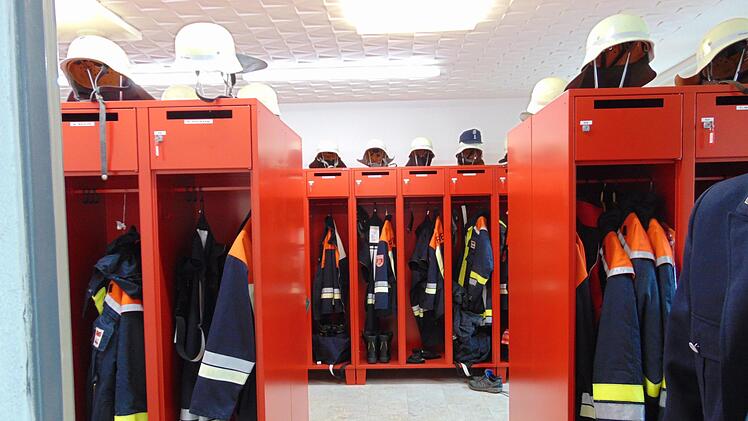 Die neue Umkleide der Kameraden ist ein echter Hingucker.