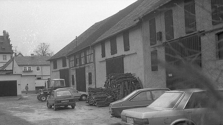 So sahen die Scheunen vor genau 30 Jahren aus. Archiv/Heike Beudert