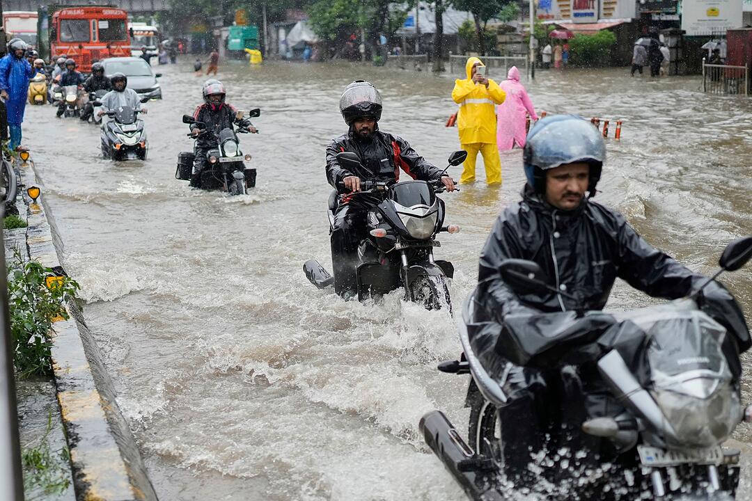 Überschwemmungen in Indien