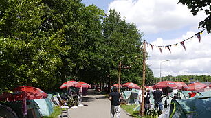 Zweiter Tag bei Rock im Park: Was geht auf dem Zeltplatz ab?