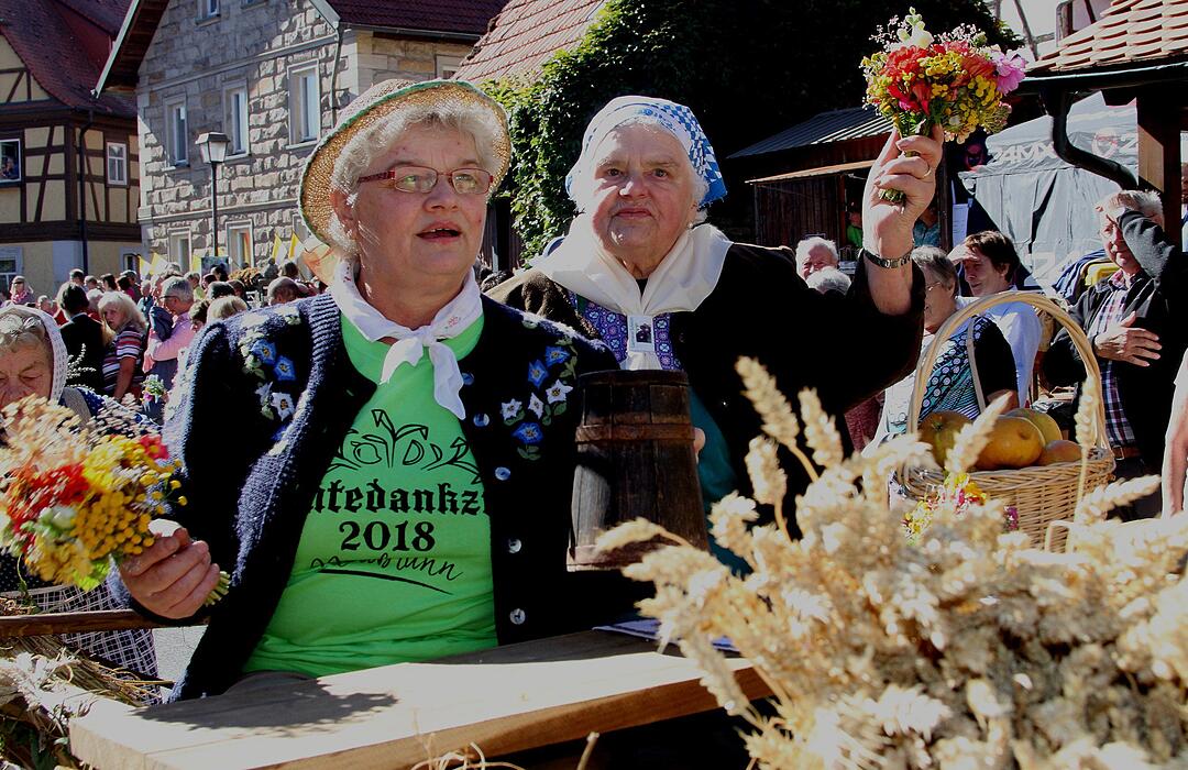 Erntedankumzug in Neubrunn