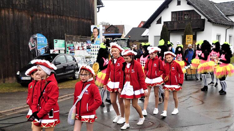 Impressionen vom Faschingsumzug in Welitsch. Foto: Wolfgang Leicht