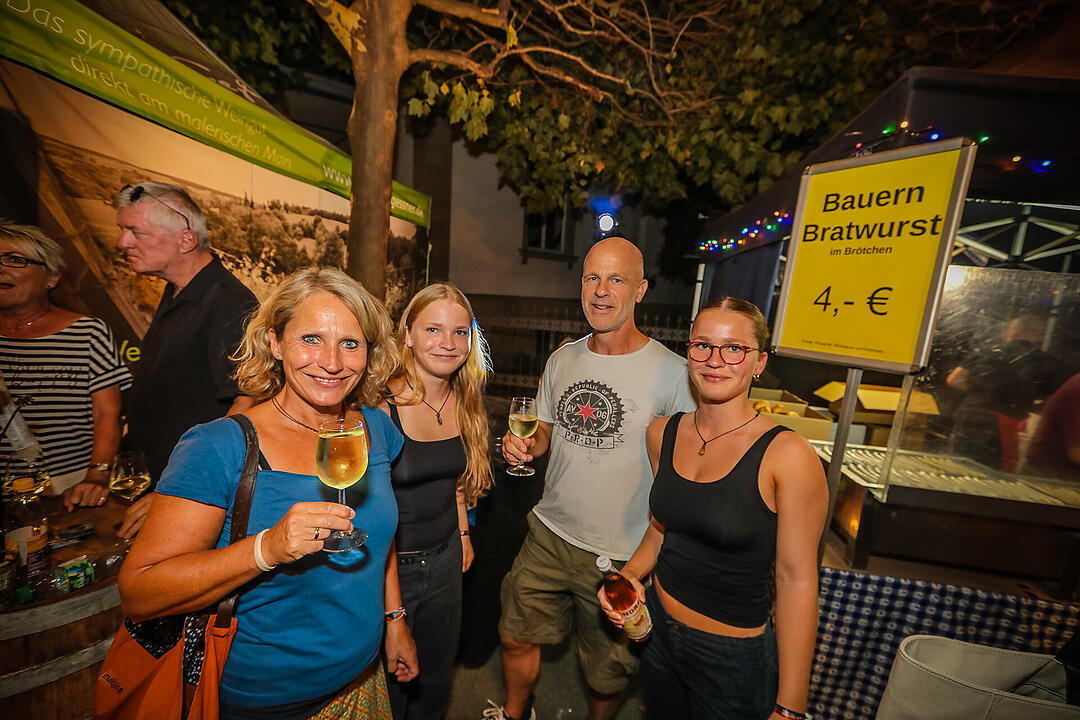 Beste Stimmung beim Stadtfest in Schweinfurt.