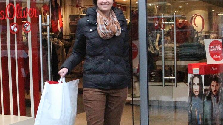 Simone Wolf hat eingekauft -  unter der Woche.