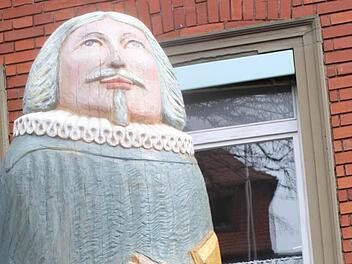 Die Skulptur des Veit vom Berg. Fotos: Sonja Werner