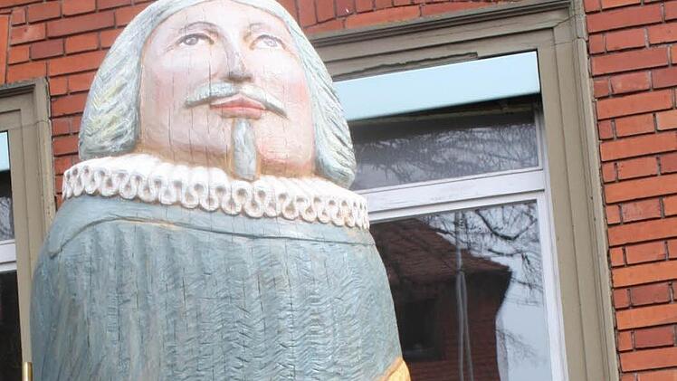 Die Skulptur des Veit vom Berg. Fotos: Sonja Werner