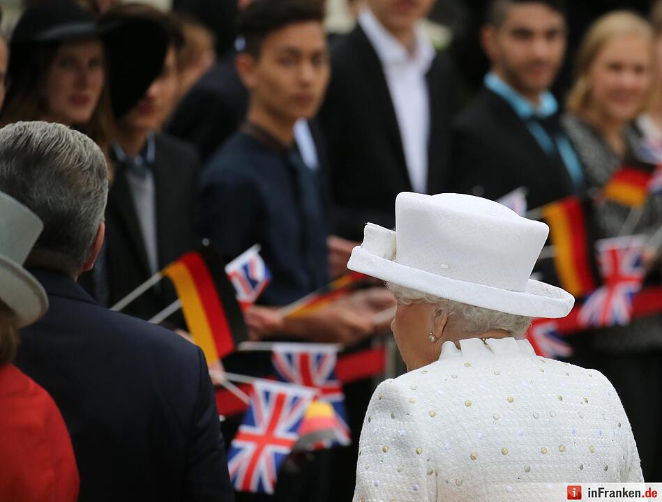 Britische Queen besucht Deutschland