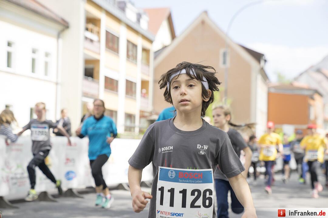 Weltkulturerbelauf 2017 in Bamberg: Der Bosch Schüler-Lauf