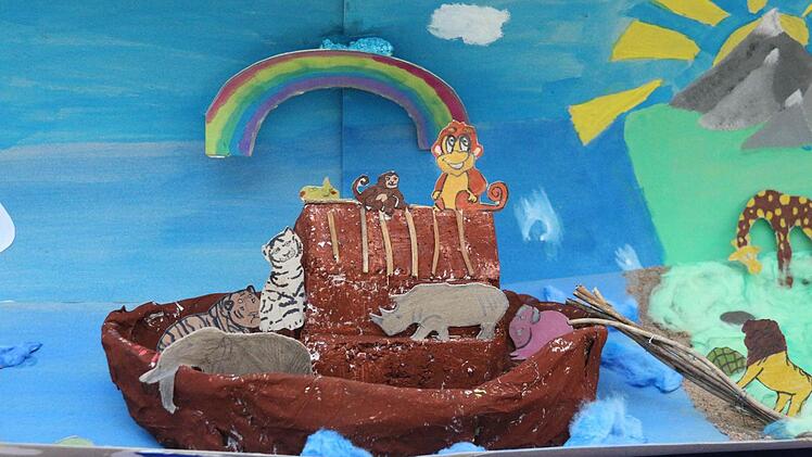 Arche Noha, plastisch.