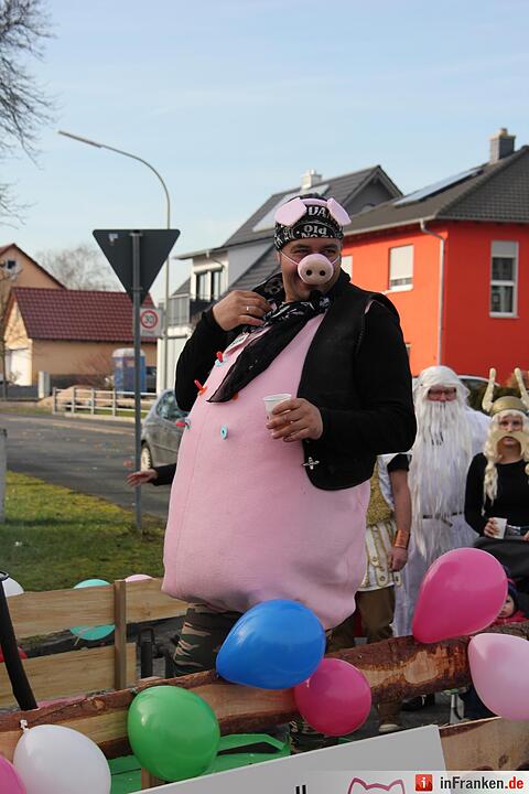 Faschingszug Oberhaid 2016