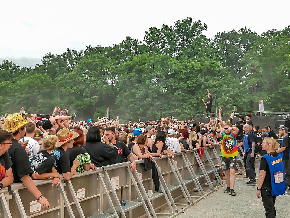 So heiß her ging es bei Rock im Park am Samstag - Stages Teil 2