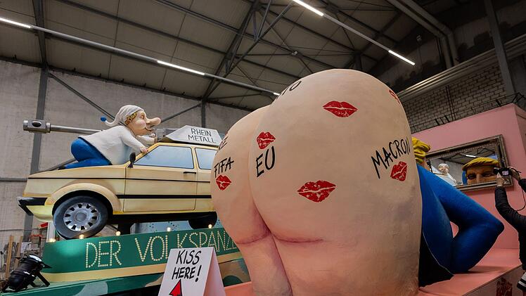 Richtfest des K&ouml;lner Rosenmontagszugs