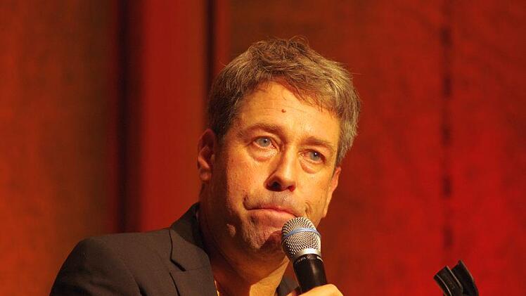 Frederic Hormuth beim Kissinger Kabarettherbst 2019. Klaus Werner