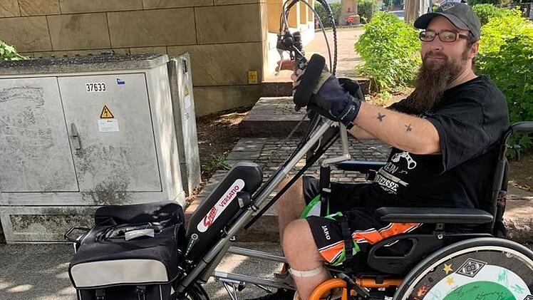 Kemmern: Nach Unfall querschnittsgelähmt - Sascha (30) braucht 80.000 Euro für Auto-Umbau