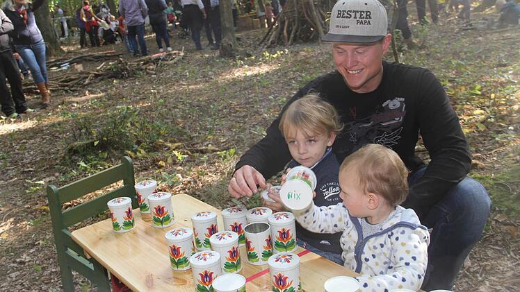 Die Kinder hatten viele Möglichkeiten zum Spielen und Entdecken.