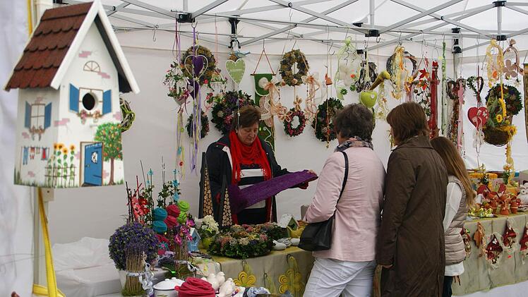 Viel Handgemachtes wurde beim Spätsommermarkt des Obst- und Gartenbauvereins Eltmann angeboten.