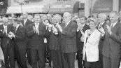 Ständchen vor dem Regentenbau Foto: Archiv Saale-Zeitung/Edgar Bartl