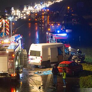 Tödlicher Unfall auf der A3 bei Nürnberg