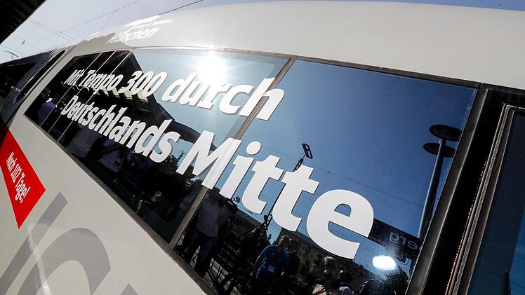 Die Bahn erhofft sich viel von der neuen ICE-Strecke Foto: Matthias Hoch