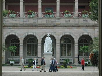 Viele G&auml;stebetten und gute Belegung, das sind zwei Kriterien, die Bad Kissingen in einer Studie der Touristenhochburgen und den deutschen Mittelst&auml;dten Platz zwei beschert haben. Foto: Siegfried Farkas