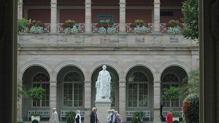 Viele G&auml;stebetten und gute Belegung, das sind zwei Kriterien, die Bad Kissingen in einer Studie der Touristenhochburgen und den deutschen Mittelst&auml;dten Platz zwei beschert haben. Foto: Siegfried Farkas