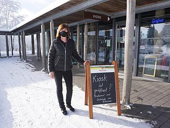 Silvana Fischer hat auch im Winter geöffnet, wenn das Wetter gut ist und mit vielen Touristen zu rechnen ist.