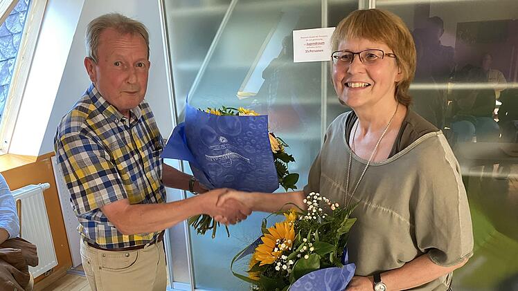 Susanne Wasserbauer übernimmt von Hans-Jürgen Schelle den Vorsitz der Tafel Bad Brückenau e.V..