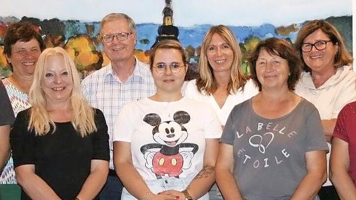 Der neu gewählte Vorstand des Gesangvereins Kersbach mit der Chorleiterin