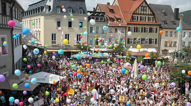 Gregorifest 2026: Kulmbacher Kinder feiern in der Innenstadt