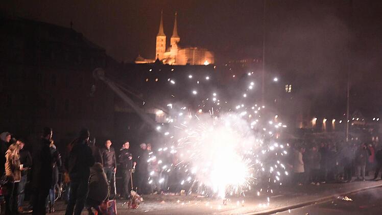 Silvester 2016 in Bamberg Foto: Ronald Rinklef