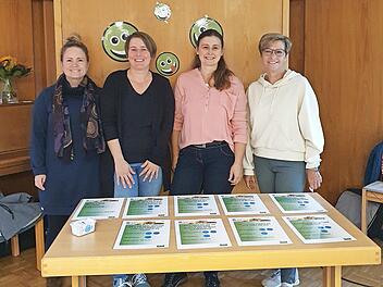 Die vier Lehrkräfte Barbara Dachert, Katharina Hagen, Katharina Neuner und Sigrid Nöth-Nix gehören zum Team.
