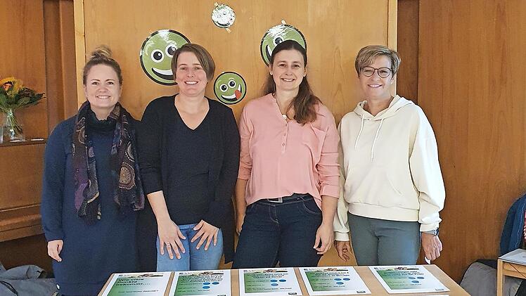 Die vier Lehrkräfte Barbara Dachert, Katharina Hagen, Katharina Neuner und Sigrid Nöth-Nix gehören zum Team.