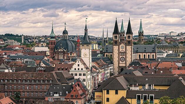 Die Würzburger Innenstadt