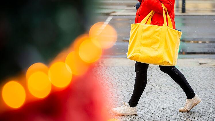 Weihnachtsgesch&auml;ft im Einzelhandel