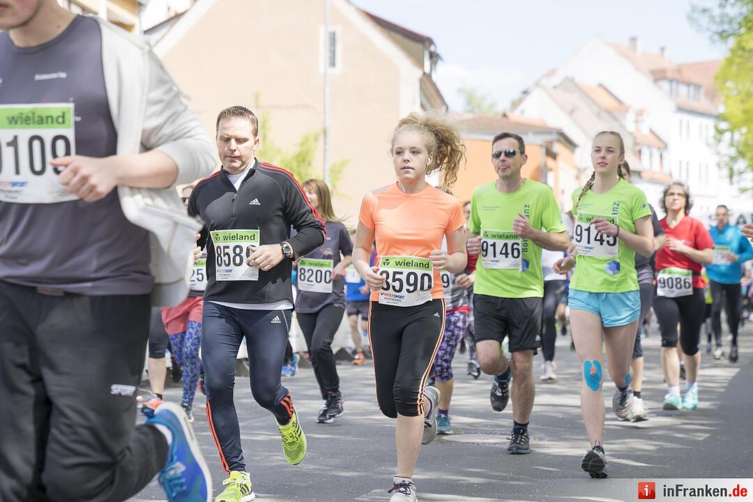 Weltkulturerbelauf 2017 in Bamberg: Der Wieland-Lauf