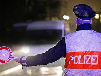 Mit verstärkten Verkehrskontrollen auch im Landkreis Bad Kissingen reagiert die Polizei auf die gestiegene Terrorgefahr. Das geschieht nicht aus Angst vor Anschlägen bei uns, sondern dient der Kontrolle des überörtlichen Verkehrs. Foto: Jörn Pollex/dpa