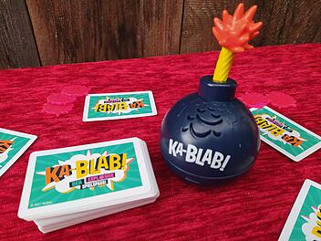 Spiele-Test Ka-Blab: Rezension des explosiven Partyspiels