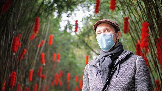 Eine Reise, die vorzeitig endete: FT-Reporter Bastian S&uuml;nkel reiste durch China, als das Virus ausgebrochen ist. Sp&auml;ter verfolgte Corona ihn bis &Ouml;sterreich. Foto: Bastian S&uuml;nkel