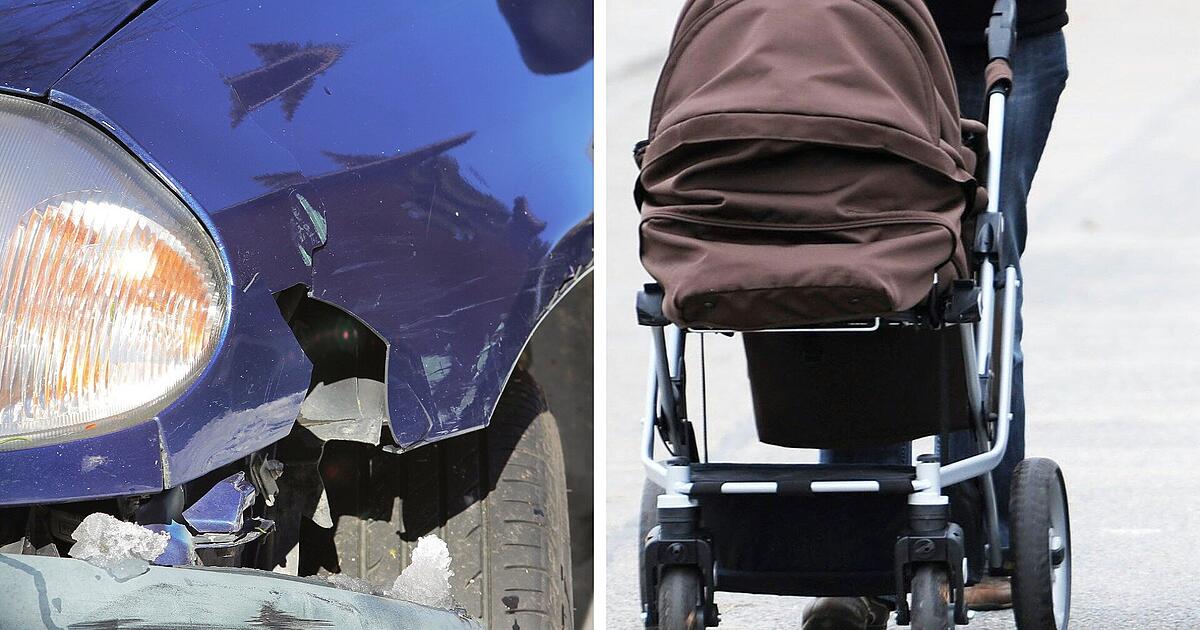 Unfall in Bayern: Autofahrer erfasst Mutter mit Kinderwagen - Baby schwer ...