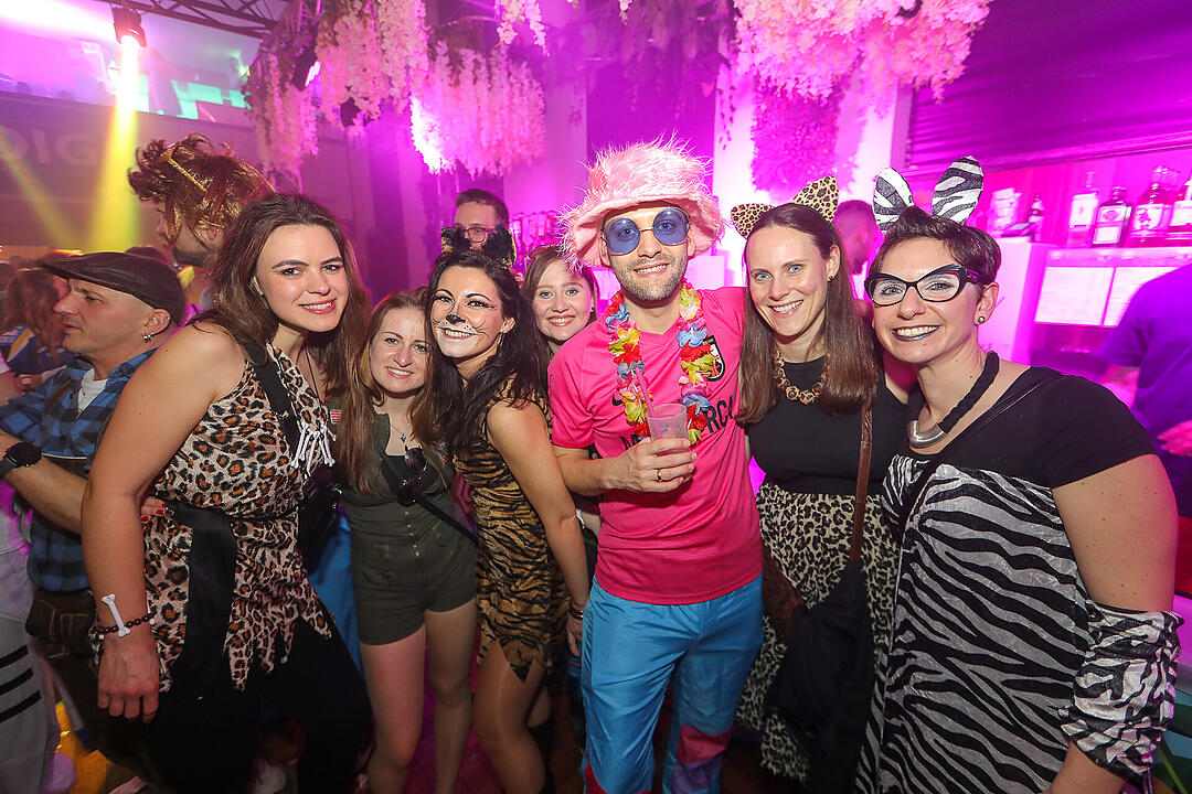 Beste Partystimmung in der Stadthalle